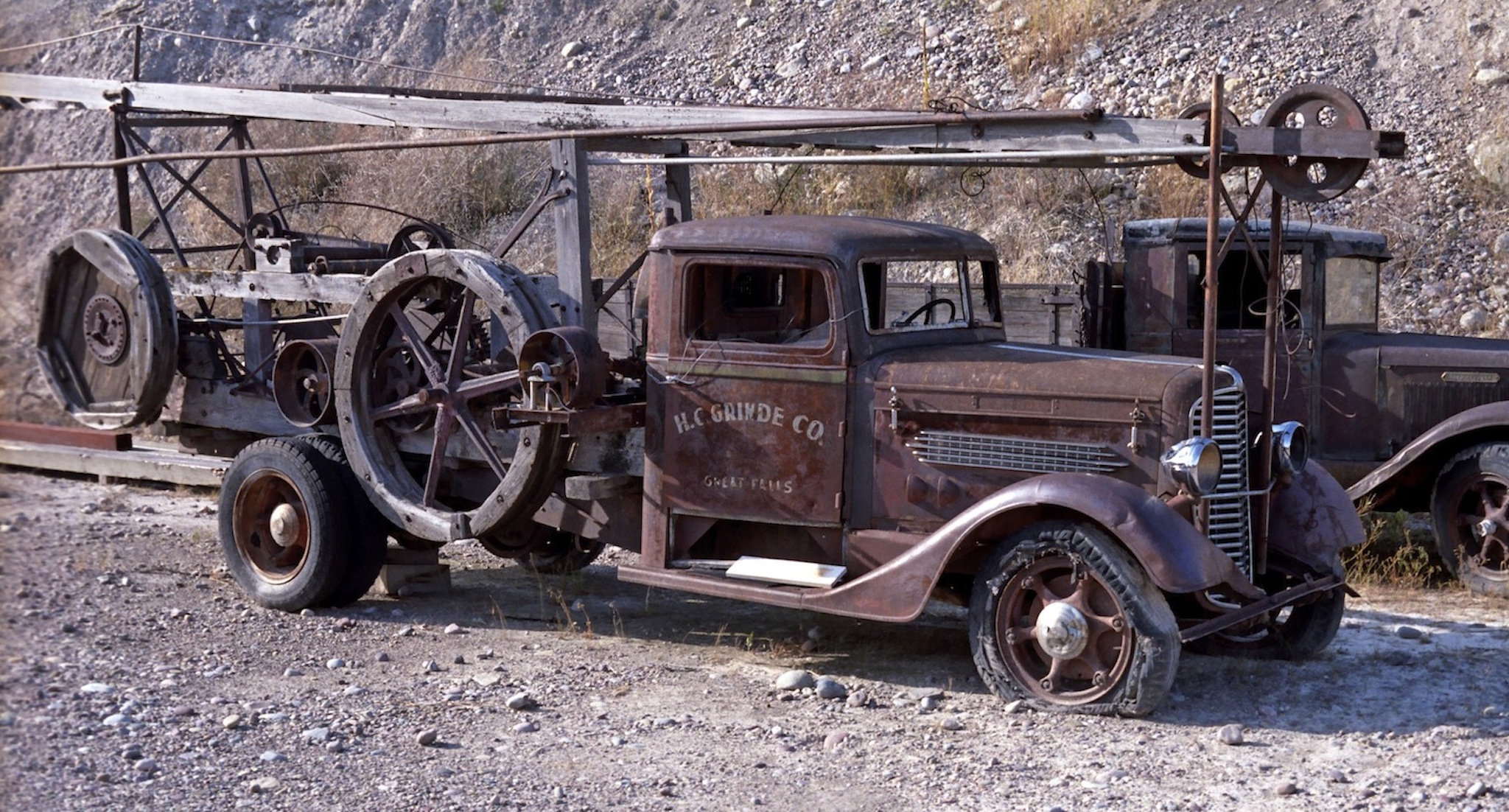 Federal Well Drilling Truck